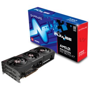 Sapphire Pulse AMD Radeon RX 9070 XT Gaming Graphics Card with 16GB GDDR6