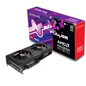 Sapphire Pulse AMD Radeon RX 9070 Gaming Graphics Card with 16GB GDDR6